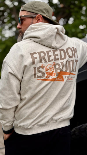 Freedom is Built Hoodie